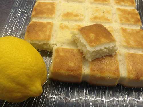 Gâteau léger au citron