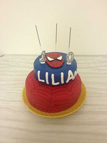 Gâteau Spiderman