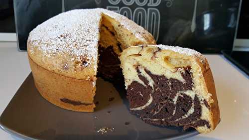 Gâteau zébré au Cookéo