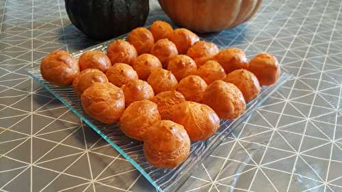 Gougères à la mimolette