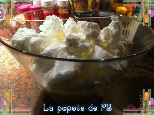 Iles flottantes au Thermomix