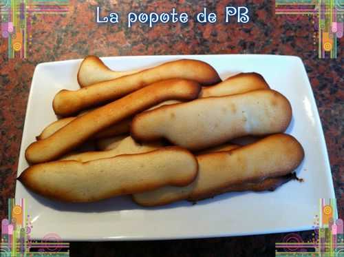 Langues de chat au Thermomix