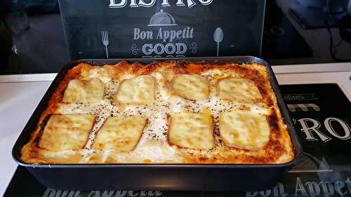 Lasagnes  jambon raclette