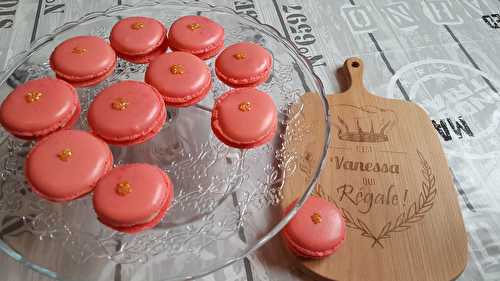 Macarons façon galette des rois