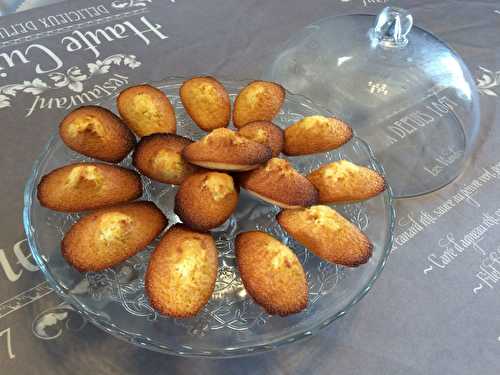 Madeleines à la noix de coco