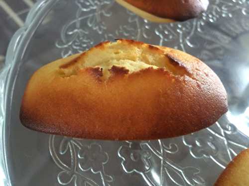 Madeleines au citron de Cyril Lignac