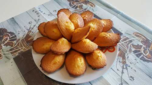 Madeleines au Kitchenaid