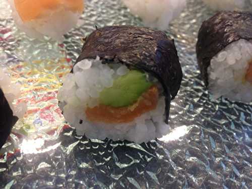 Maki avocat/truite fumée