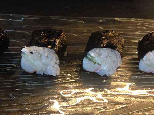 Makis courgette/surimi au Philadelphia