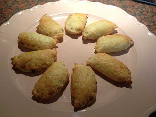 Mini chaussons aux pommes et pépites de chocolat