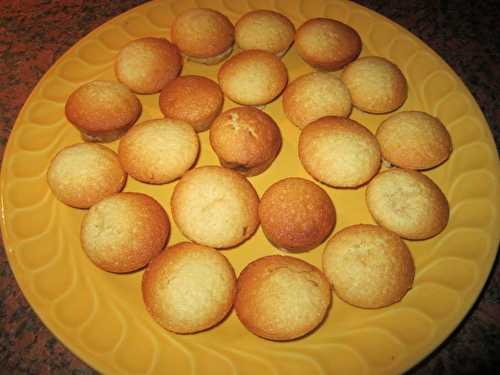 Mini financiers au nutella