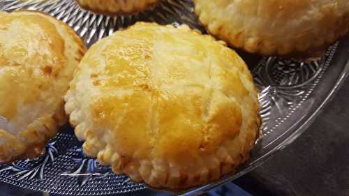 Mini galettes crème d'amandes, fruits confits et rhum