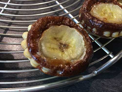 Mini tartelettes nutella banane