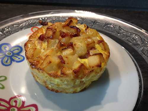 Mini tortilla aux lardons