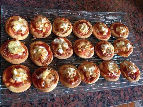 Minis pizzas normandes