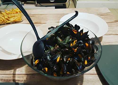 Moules à la fourme d'Ambert au Cookéo