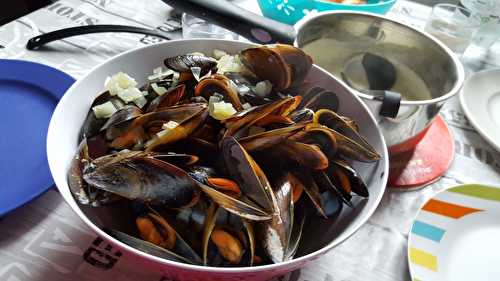 Moules marinières au Cookéo