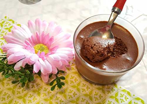 Mousse au chocolat au Kitchenaid