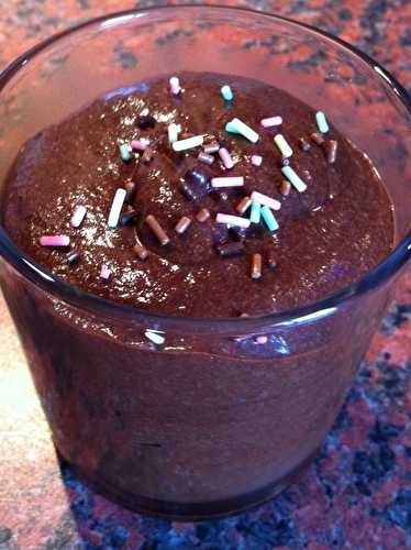 Mousse au chocolat so miam!!