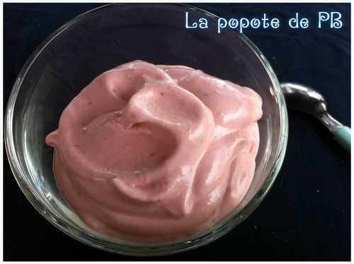 Mousse de fraises au Thermomix