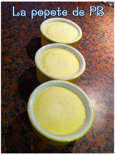 Mousses au fromage blanc vapeur au Thermomix