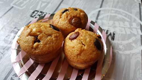 Muffins américains aux trois chocolats au Cake Factory