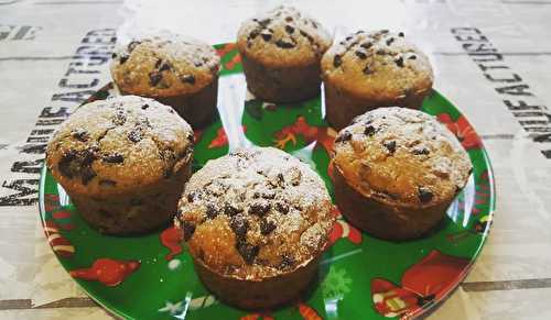 Muffins aux pépites de chocolat et noix au Cake Factory