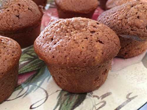 Muffins choco poire