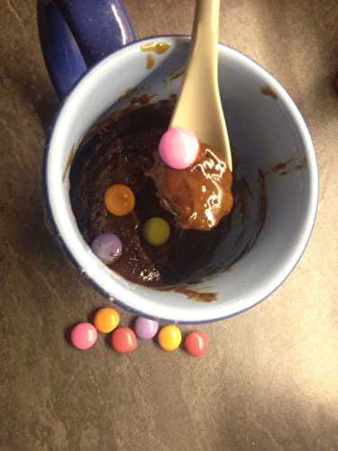 Mug cake aux smarties