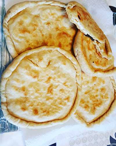 Naans au fromage au Kitchenaid