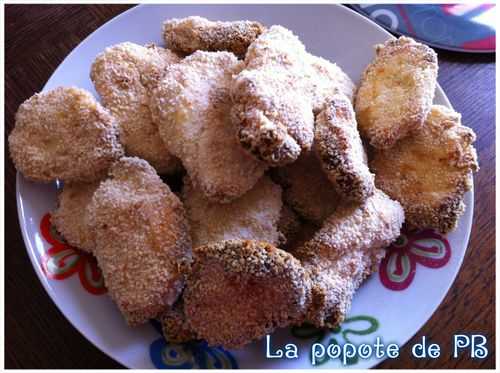 Nuggets de poulet à la vache qui rit