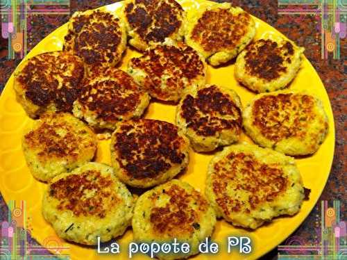 Palets de chou fleur au fromage au Thermomix