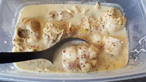 Paupiettes de veau à la moutarde à l'ancienne au Cookéo