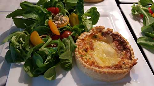 Petite quiche au Saint Nectaire