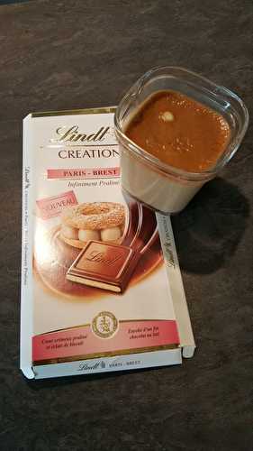 Petites crèmes au chocolat saveur Paris-Brest - Popote de petit_bohnium