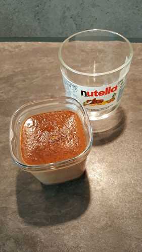 Petites crèmes au Nutella