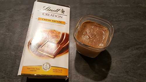 Petites crèmes, saveur crème brûlée