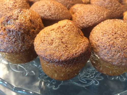 Petits cakes au caramel, coeur chocolat caramel