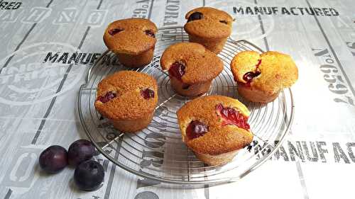 Petits gâteaux à la prune du jardin au Cake Factory