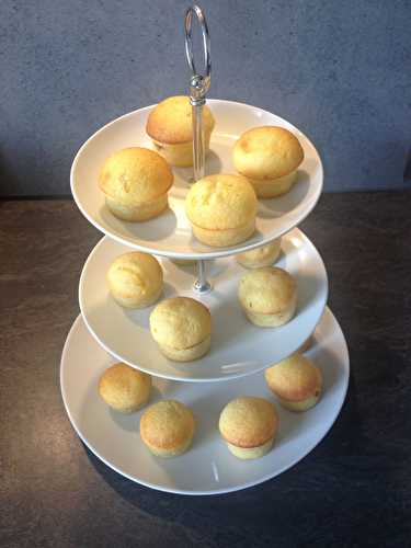 Petits soufflés au chocolat blanc