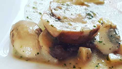 Poêlée de champignons de Paris à la crème