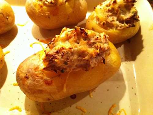 Pommes de terre farcies aux miettes de thon #35#