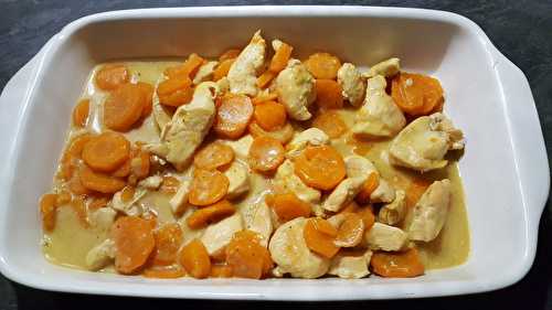 Poulet aux carottes, sauce curry au Cookéo - Popote de petit_bohnium