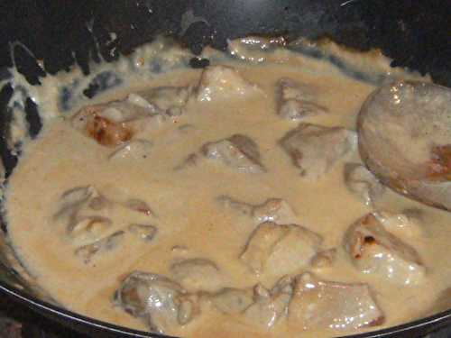 Poulet coco curry