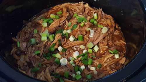 Pulled Pork à la Mijoteuse