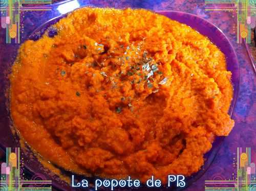 Purée de carottes {TMX}