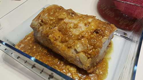 Rôti de porc à la moutarde douce au miel au Cookéo - Popote de petit_bohnium