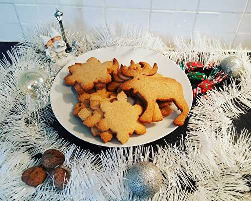 Sablés de Noël aux Noix de Christophe Felder