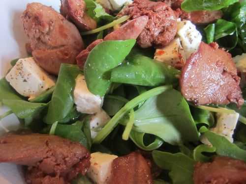 Salade aux foies de volaille - Popote de petit_bohnium