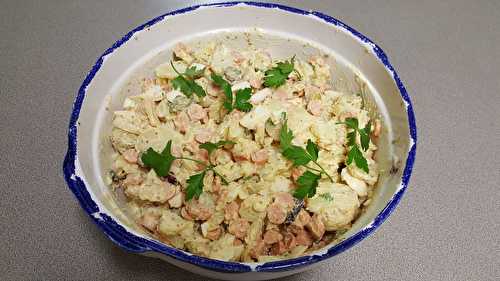 Salade de pommes de terre aux knacks
